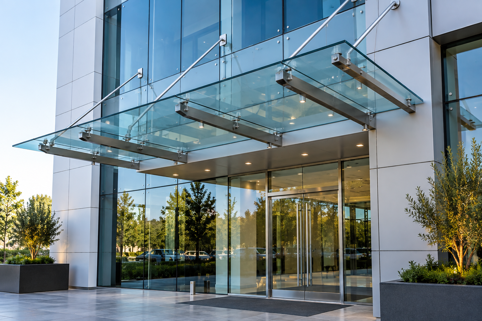 Glass Canopy & Facade
