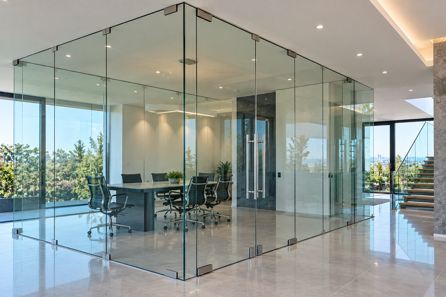 Frameless Glass Work