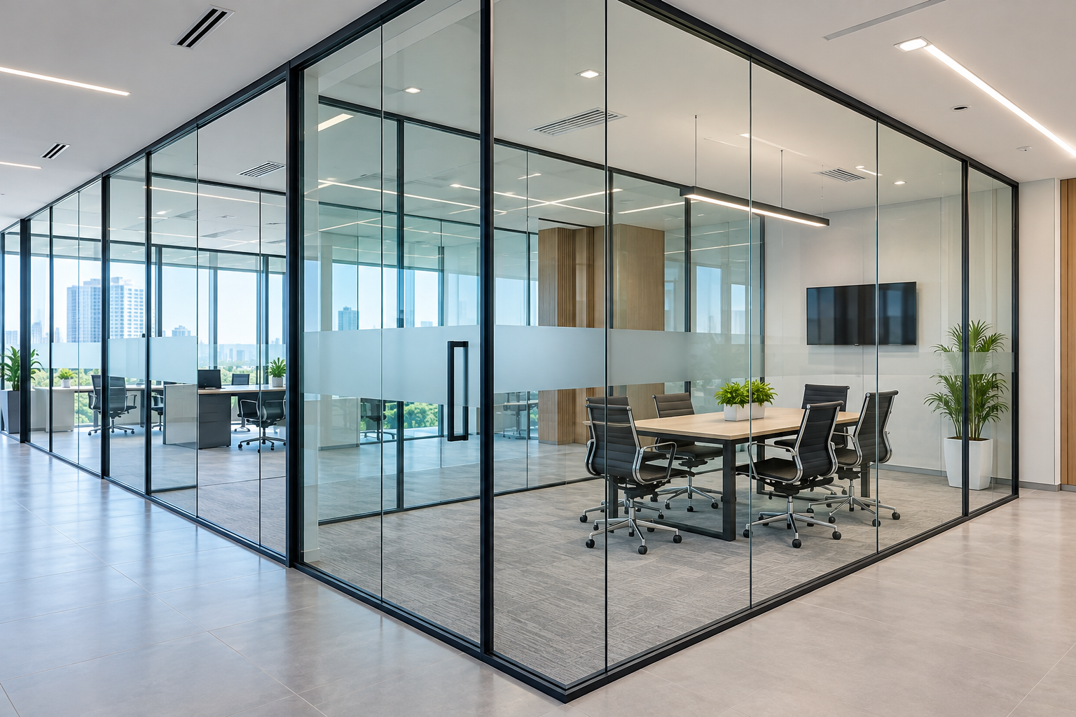 Office Glass Partitions